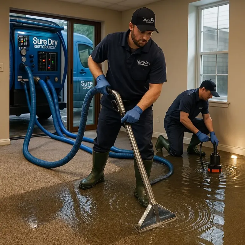 Water Extraction and Removal process in Newton, AL
